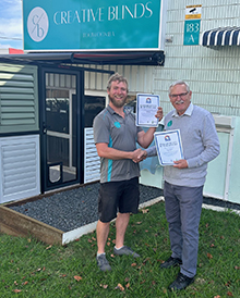 Congrats WERS Creative Blinds with WERS cert May 2024