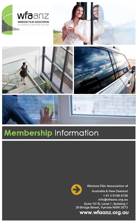 WFAANZ Membership Information COVER